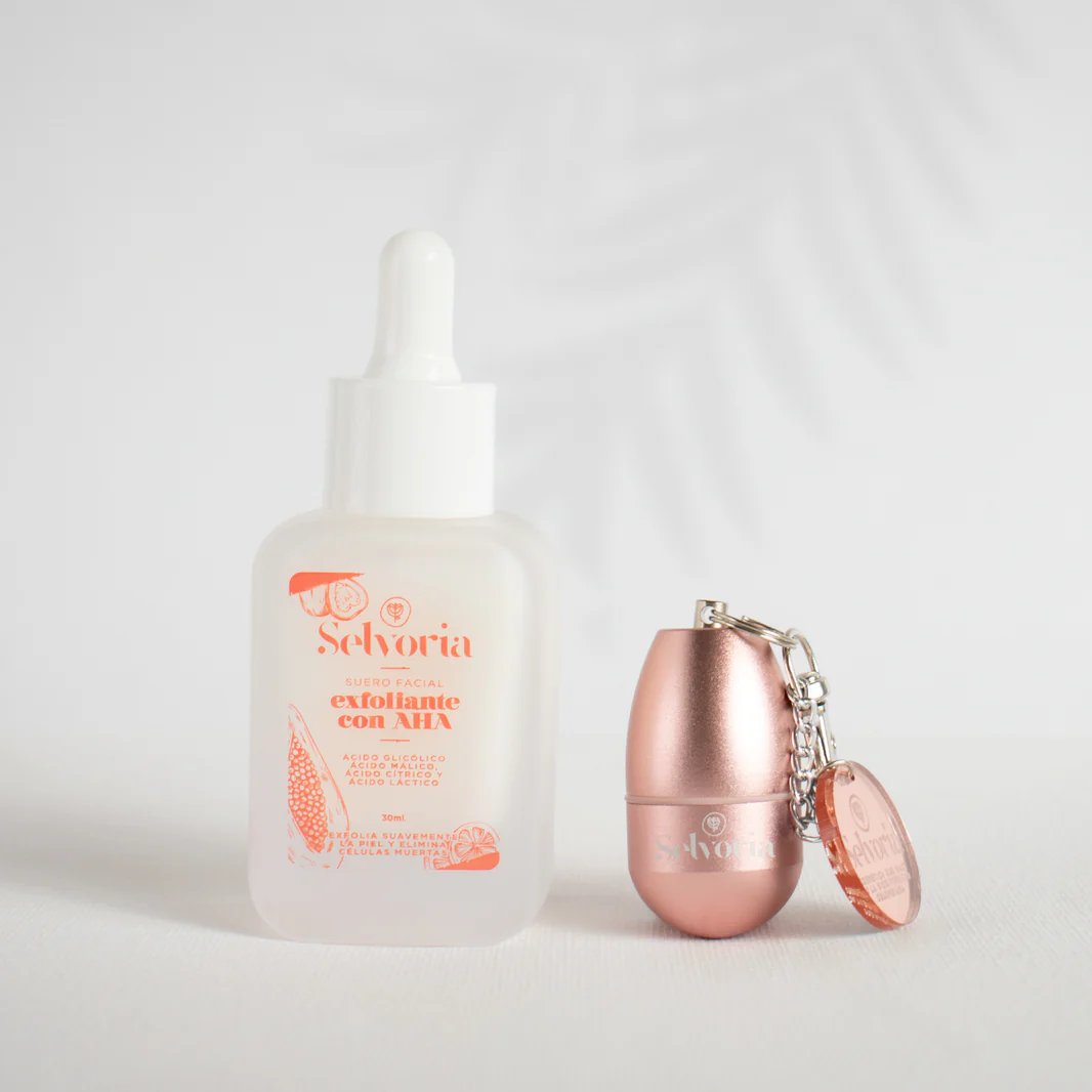 Exfoliante y rodillo duo de lanzamiento