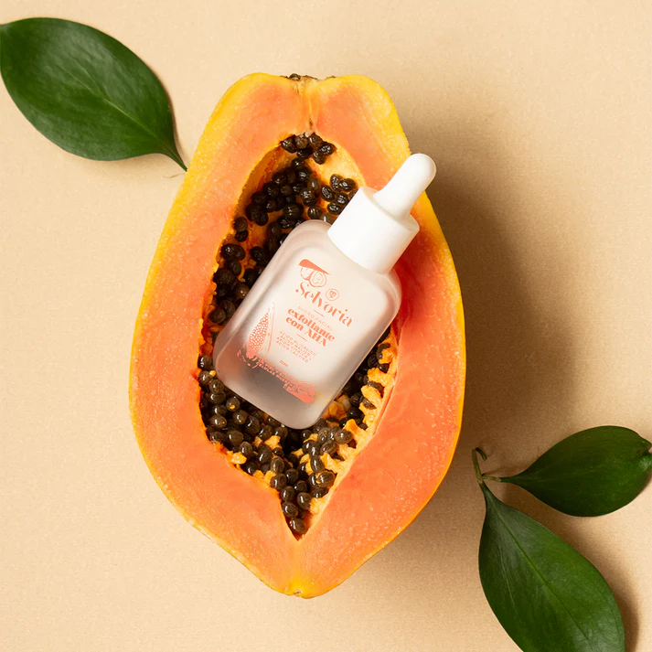 Exfoliante Facial con Alfahidroxiácidos (AHA)